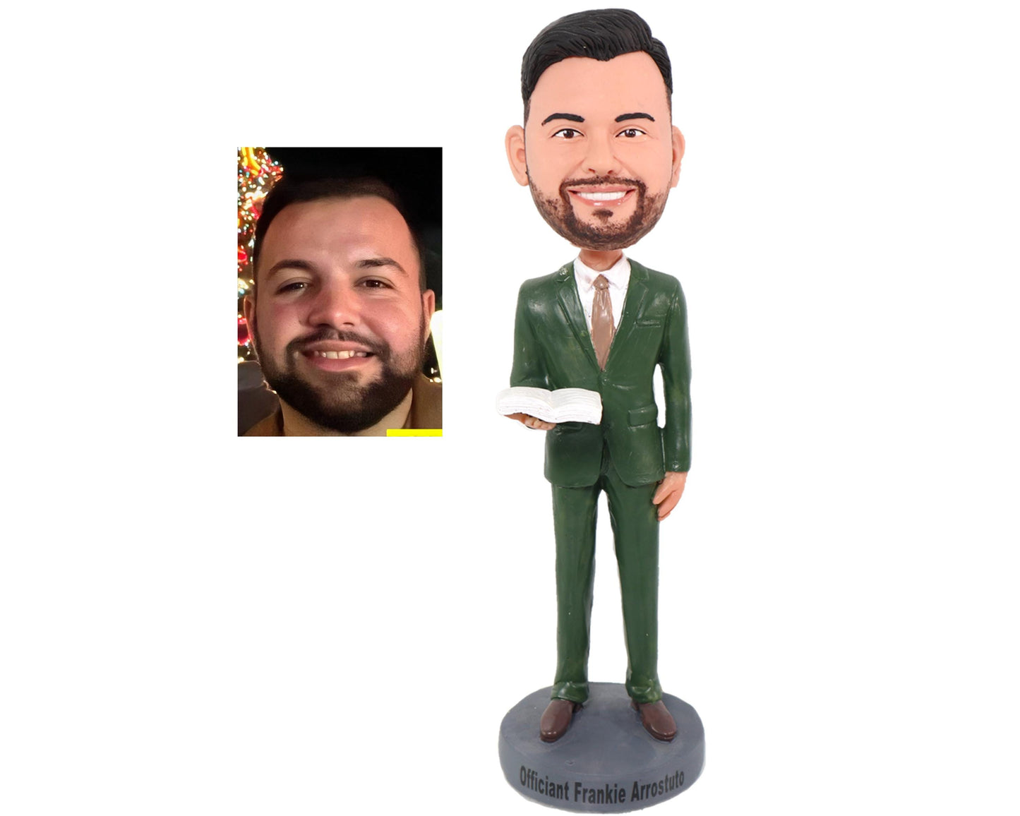 Custom Wedding Officiant Bobblehead: Personalized Thank You Gift