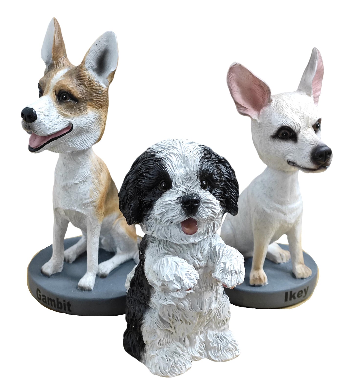 Custom Pet Bobblehead: Handmade Dog/Cat Memorial Keepsake