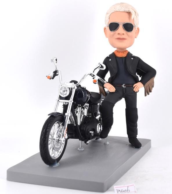 Custom Bobblehead from picture: Personalized Memorial Keepsake