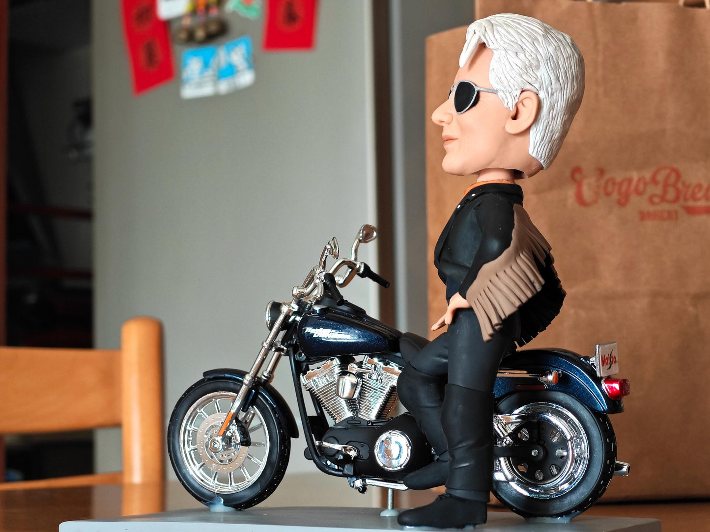 Custom Bobblehead from picture: Personalized Memorial Keepsake