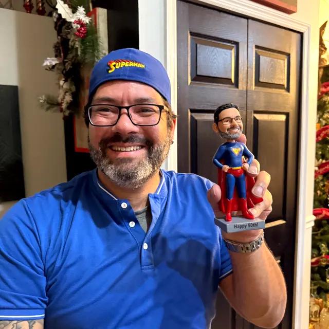 Custom Bobblehead from picture, personalized minime bobblehead doll, retirement gift ideas for boss, birthday gift for husband/father