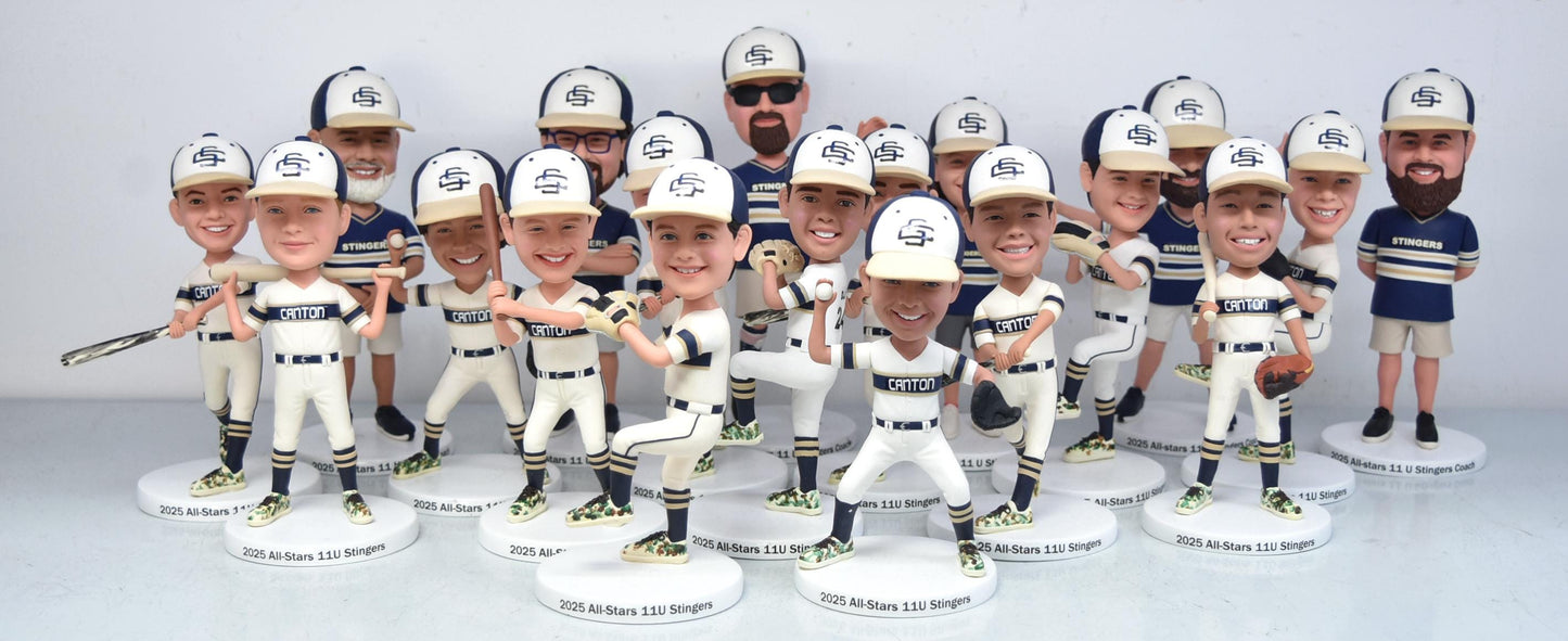 Custom Baseball Bobbleheads: Personalized Player & Coach Gifts