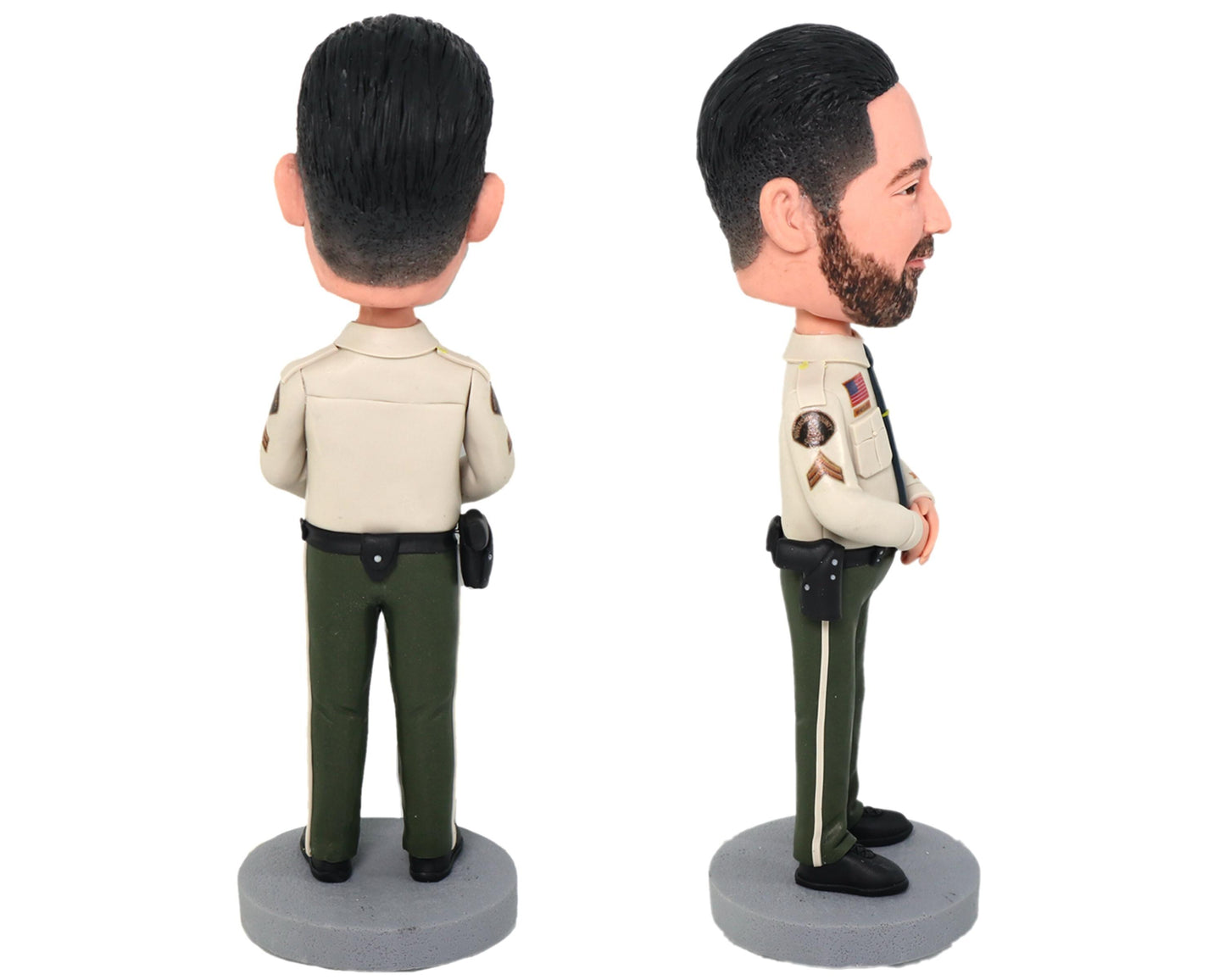 Custom Policeman Bobblehead: Personalized Police Officer promotion Gift