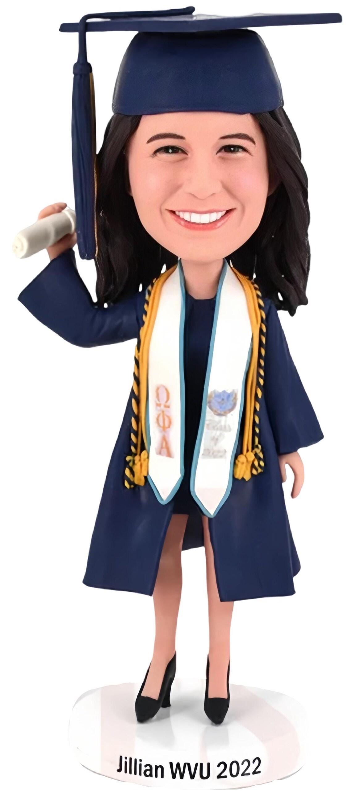 Custom Graduation Bobblehead: Personalized Graduate Gift