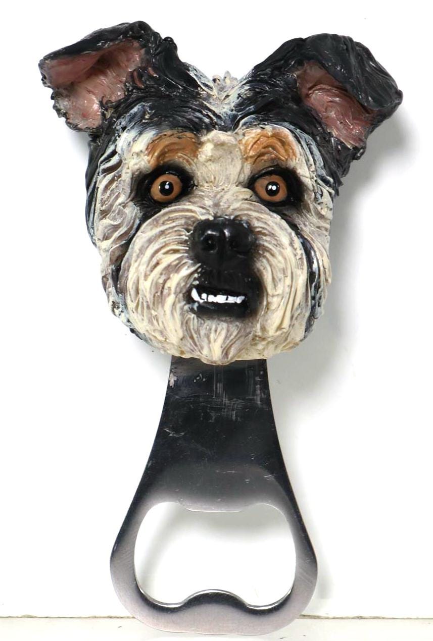 Custom Dog Face Bottle Opener, Personalized Pet Portrait Gift