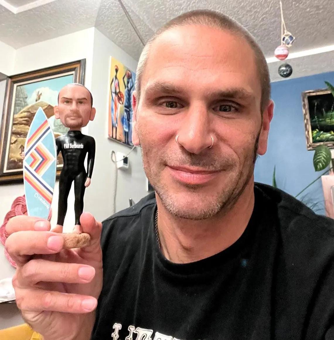 Custom Crossfit Coach Bobblehead: Personalized Athlete Gift