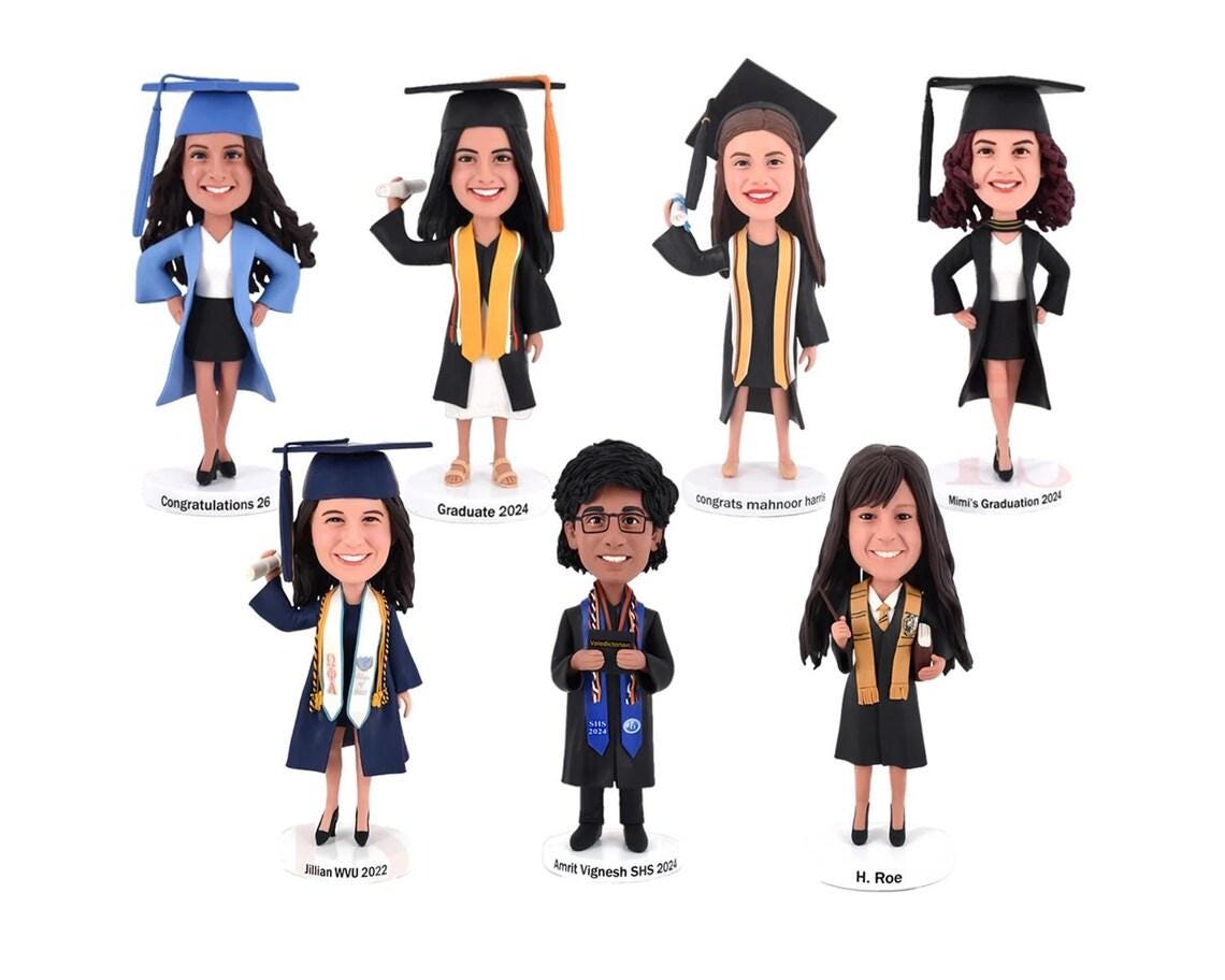 Custom Graduation Bobblehead: Personalized Graduate Gift