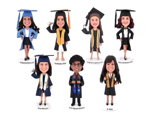 Custom Graduation Bobblehead: Personalized Graduate Gift