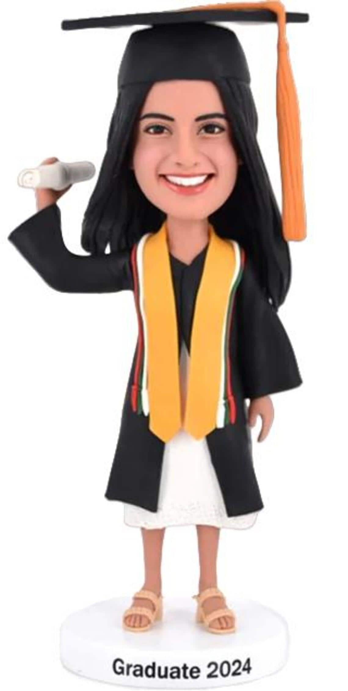 Custom Graduation Bobblehead: Personalized Graduate Gift