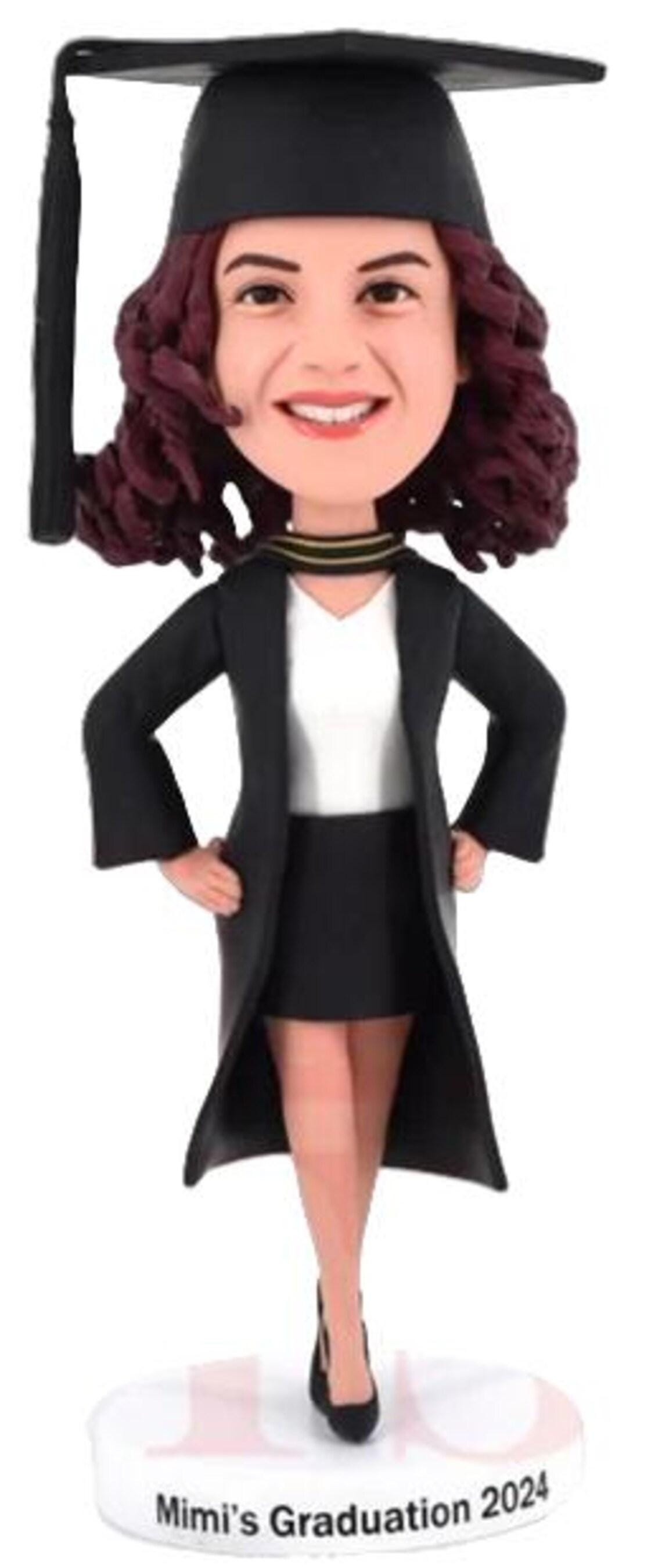 Custom Graduation Bobblehead: Personalized Graduate Gift