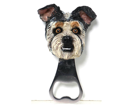Custom Pet Face Wine Opener, Personalized Dog Head Bottle Opener