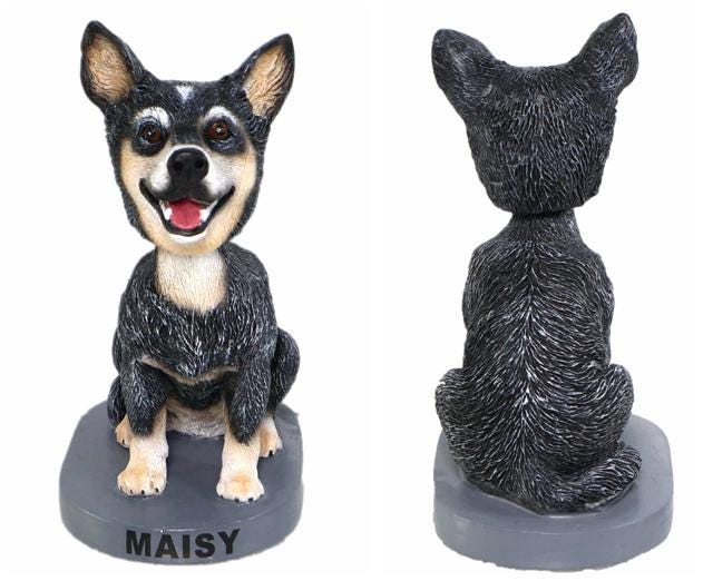 Custom Dog Bobblehead, Personalized Pet Memorial Gift
