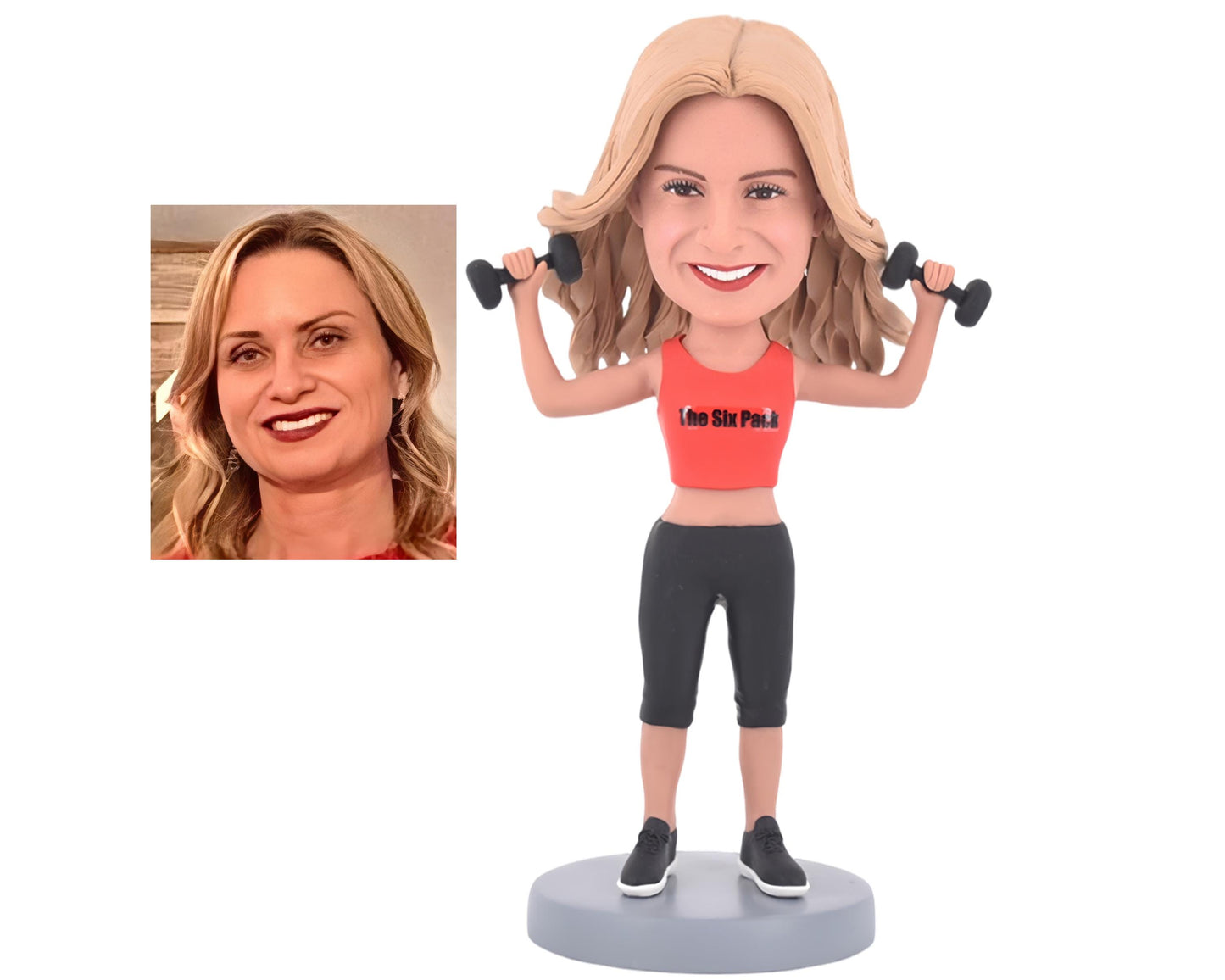 Custom Fitness Coach Bobblehead, Personalized Gym Trainer Doll, Sports bobble head dolls, birthday gift for him/her
