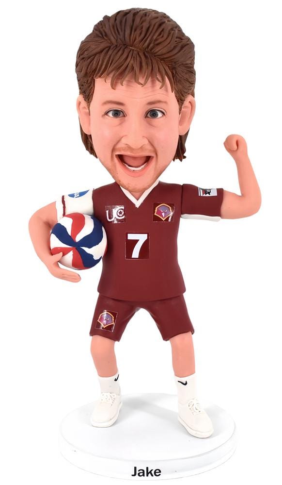 Custom team bobblehead dolls, thank-you gift for coaches, graduation present for boys, fully handamde gift for team/groups/crew/office