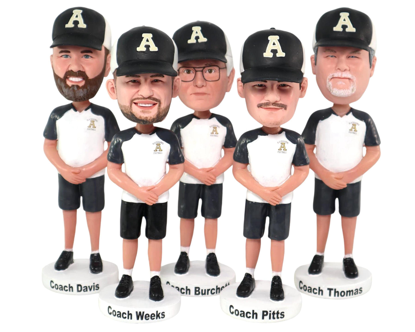 Custom bobblehead dolls gift for team, fully handmade figurines from pictures, personalized gift ideas for any team/party/office/event
