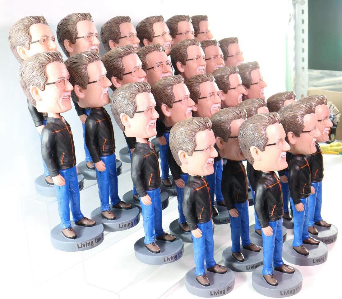 Custom bobblehead for boss, bulk copy boss figurine from picture, Handmade gift for company/office/clients/family, fun gift ideas for CEO