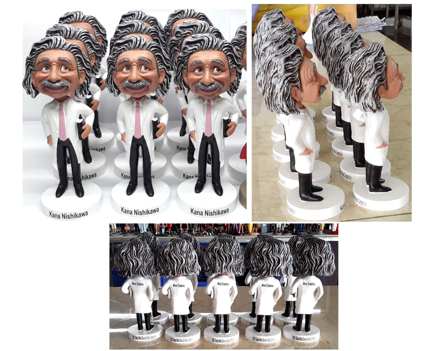 Celebrities Custom bobbleheads bulk order, wholesale bobbleheads fully customzied gifts, massive copying of bobbleheads of famous figurine