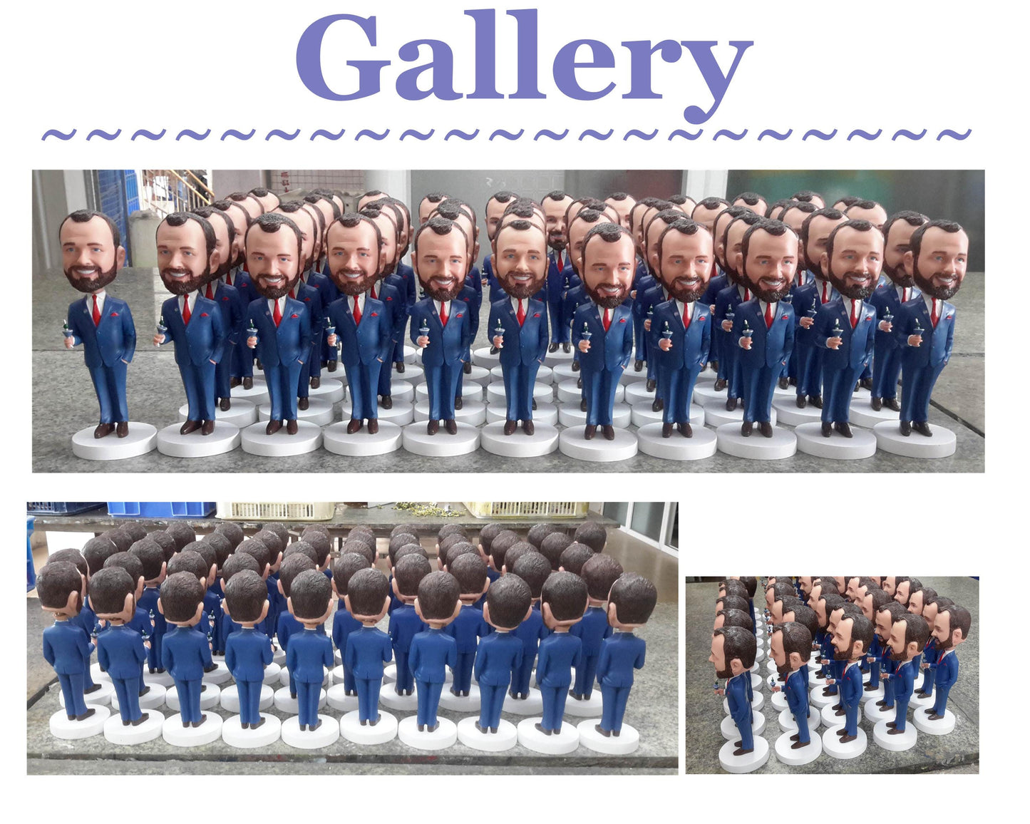 Bulk order Custom Bobblehead, bobblehead factory wholesale, Personalized Office Team Gift, Unique Gift for Boss, Coworkers or Husband