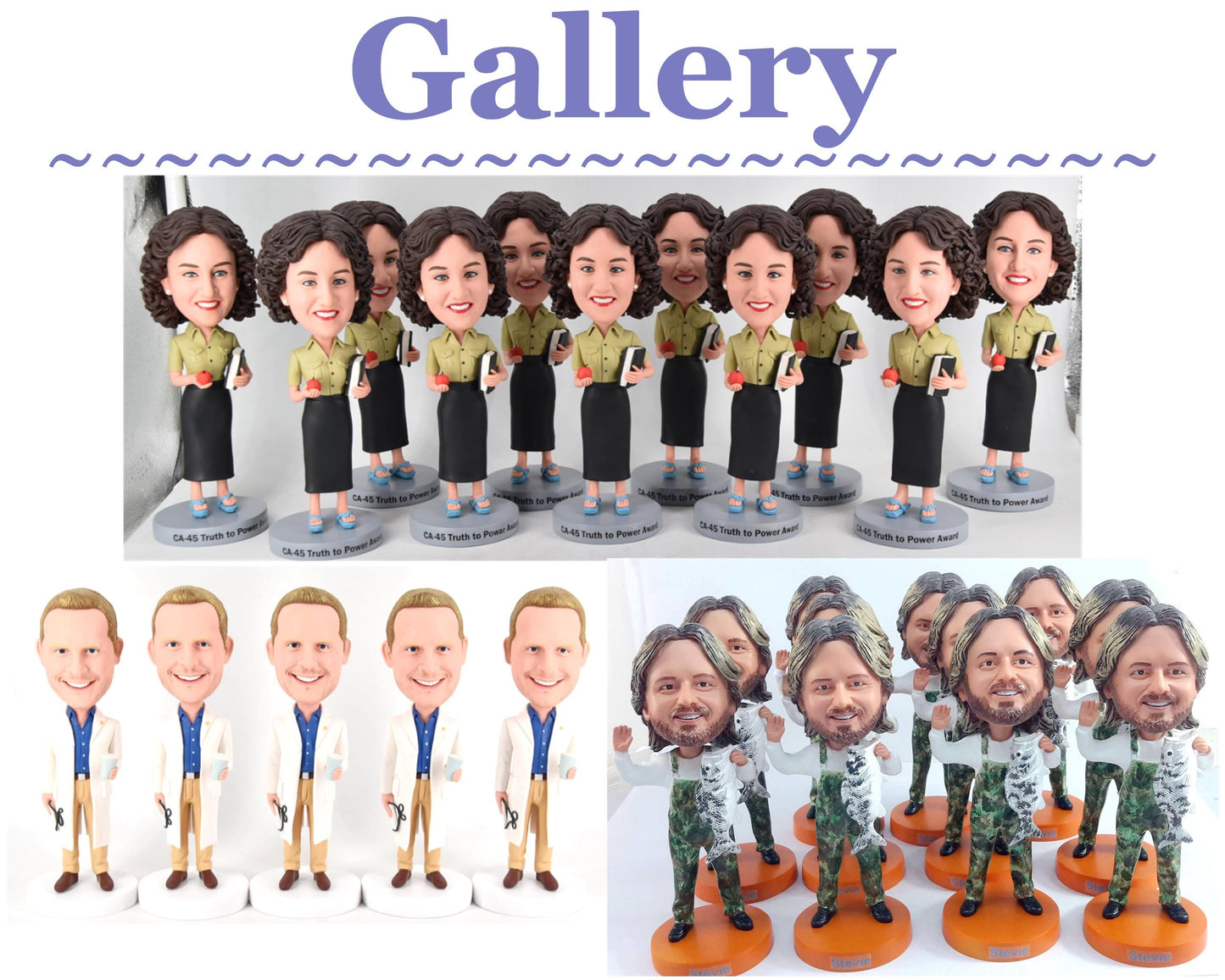 Bulk copy Custom bobbleheads Doctor/Surgeon/Physician, handmade bobbleheads manufacturer bulk copying, bulk bobbleheads massive production