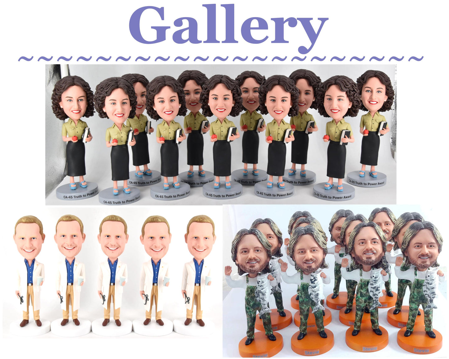 Bulk order Custom Bobblehead, bobblehead factory wholesale, Personalized Office Team Gift, Unique Gift for Boss, Coworkers or Husband