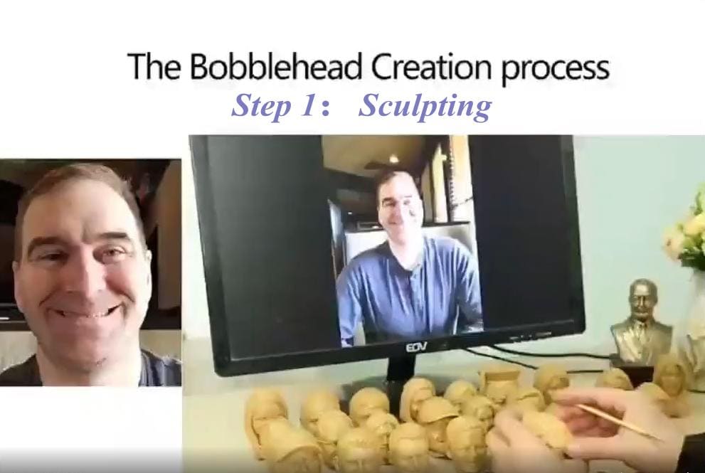Bulk order Custom Bobblehead, bobblehead factory wholesale, Personalized Office Team Gift, Unique Gift for Boss, Coworkers or Husband
