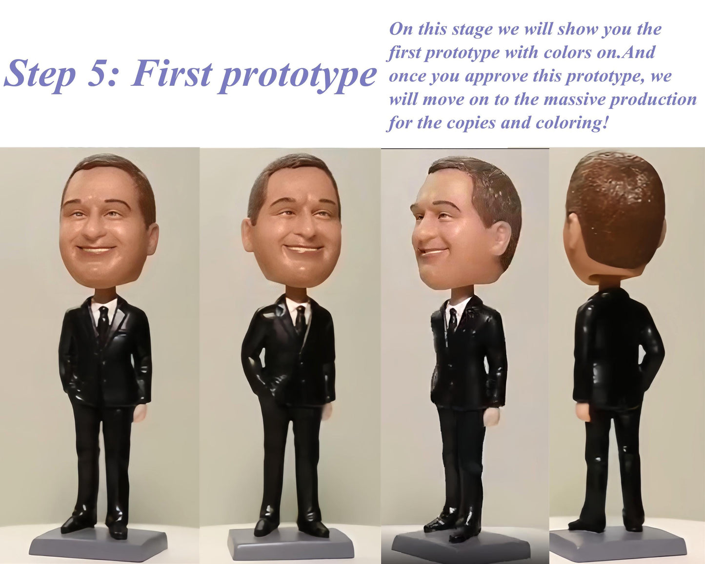 Bulk order Custom Bobblehead, bobblehead factory wholesale, Personalized Office Team Gift, Unique Gift for Boss, Coworkers or Husband