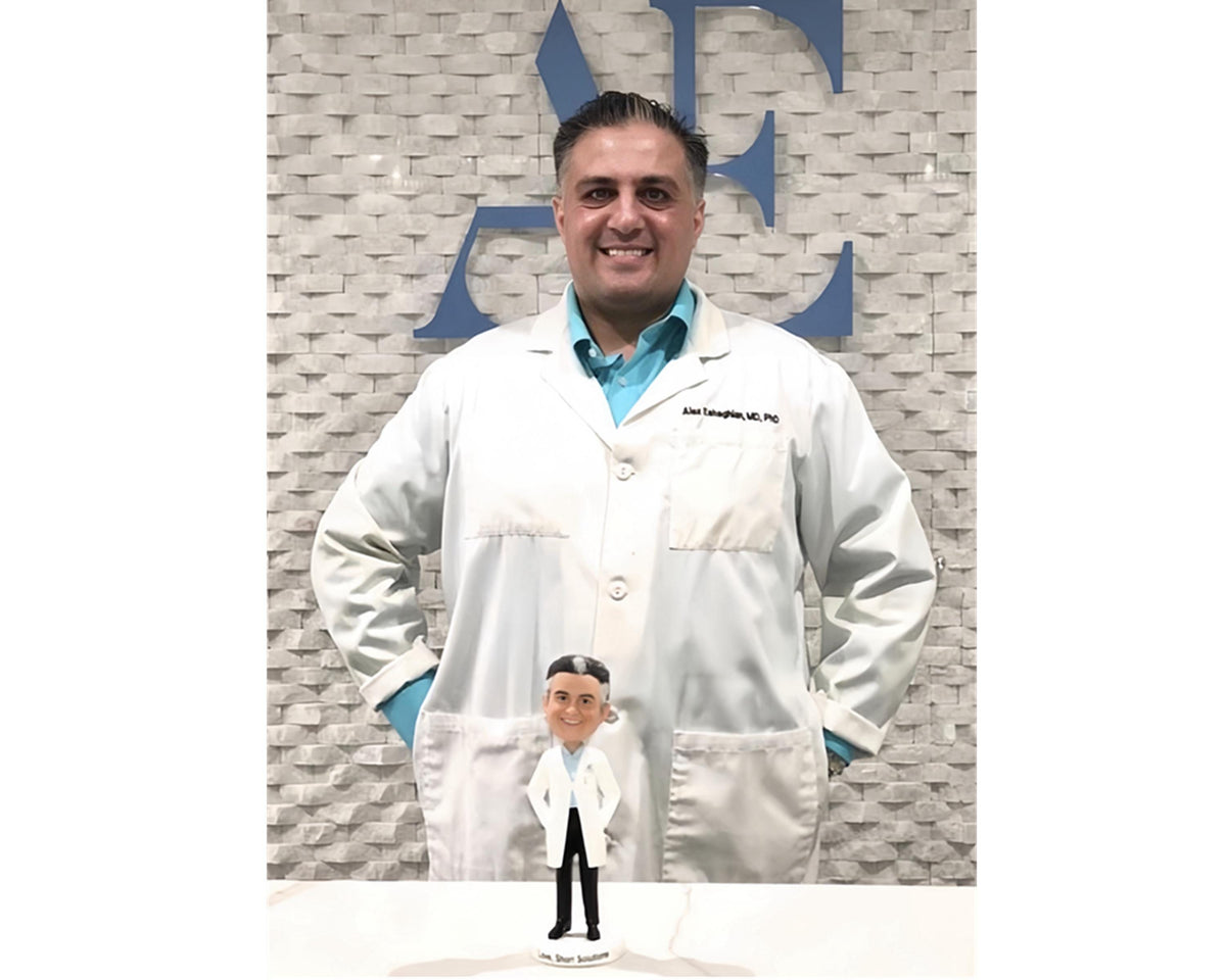 Custom Doctor Bobblehead, Custom Surgeon Physician Figurine, Practitioner graduate gifts, Dentist/pharmacist Office decor