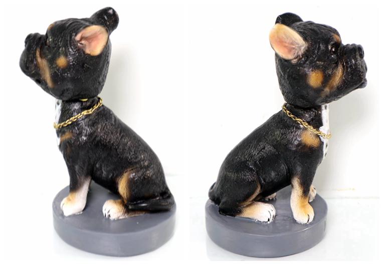 Custom Dog Bobblehead, Custom pet figurine, head to toe custom dog statue