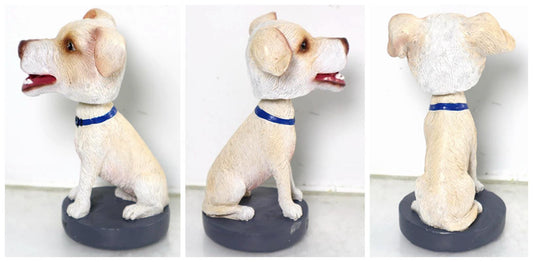 Custom Dog Bobblehead, Personalized Pet Memorial Figurine, Handmade Nodding Dog Keepsake