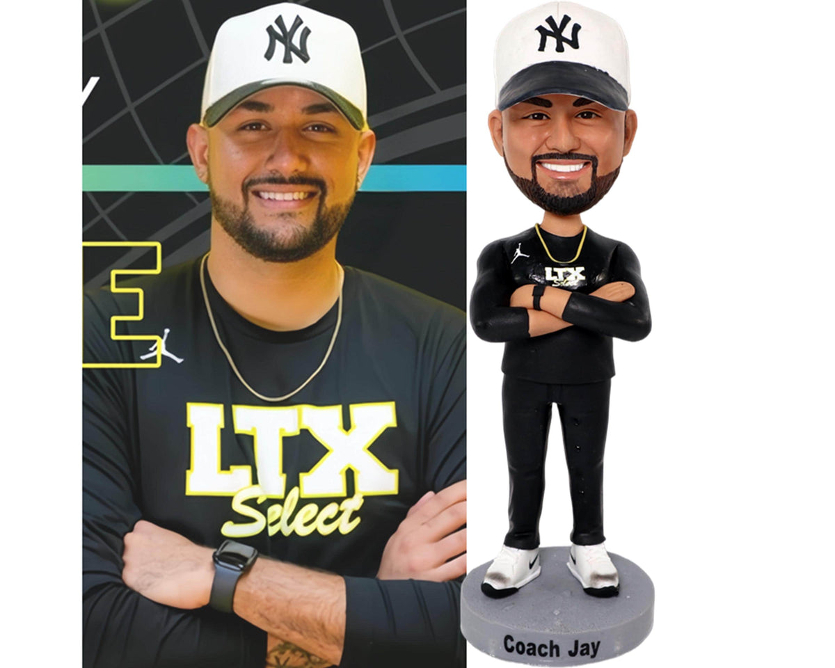 Hyrox Coach Custom Bobbleheads, Personalized Gym Instructors Figurine, Handmade Trainer Statue from picture, Thank-you gift for Coaches