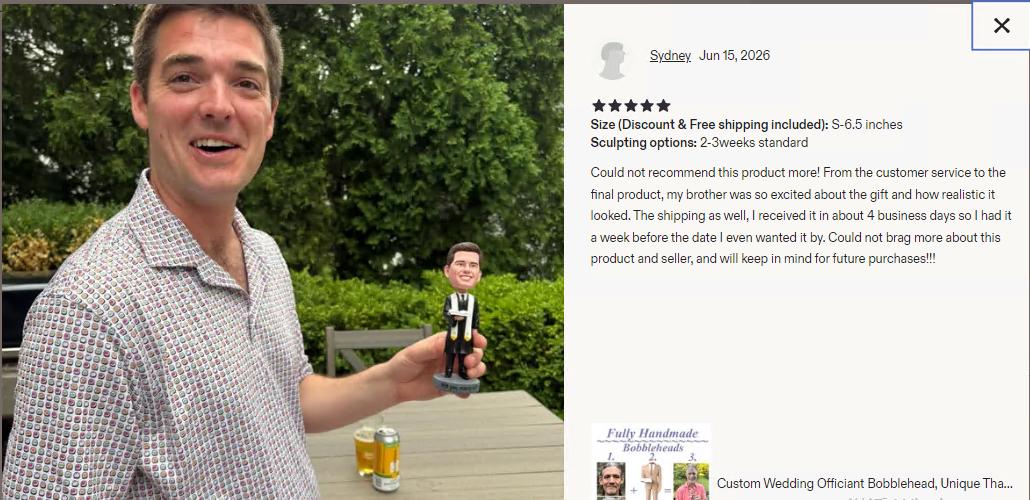 BOSS Custom Bobblehead, handmade CEO figurine, Personalized birthday/Retirement Gift for Boss, Office/home decor
