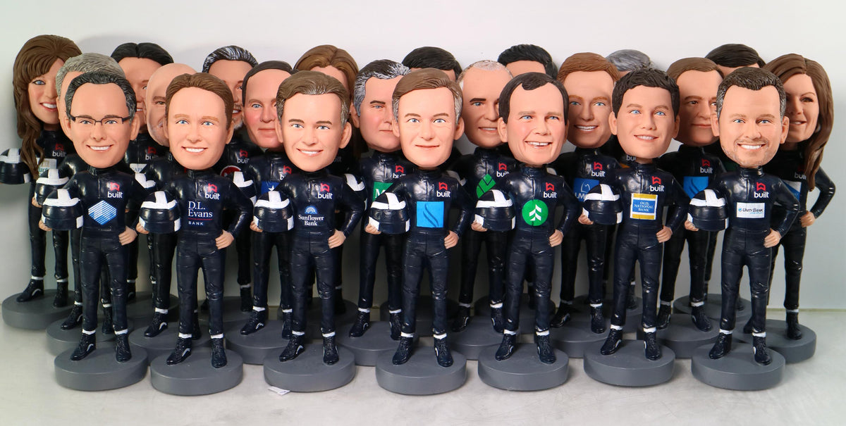 Custom Racer Bobblehead, Personalized Driver figurine, F1 Racer bobblehad