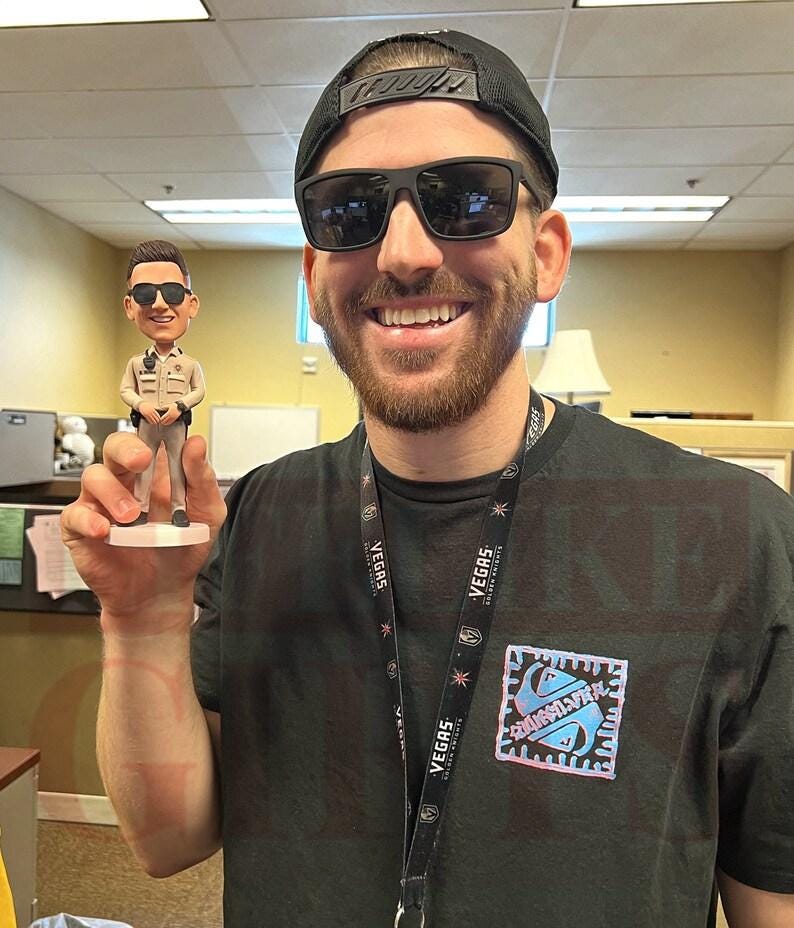 Custom Boss bobblehead, Personalized boss figurine,  birthday gift for Entrepreneur, Office/home deocration