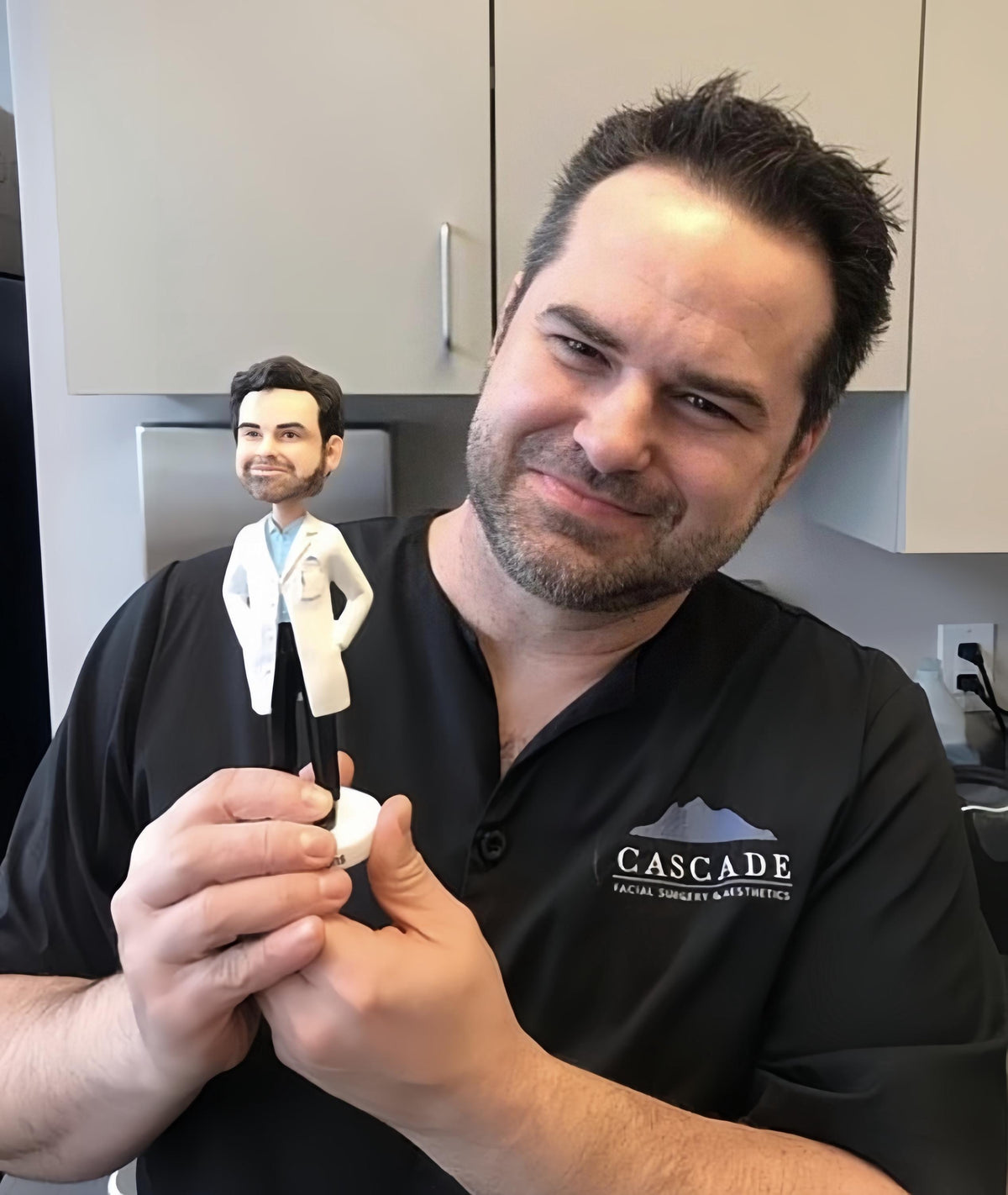Custom Physician Bobblehead, Custom Surgeon/Doctor/Practitioner Figurine, Docotr Office Decor