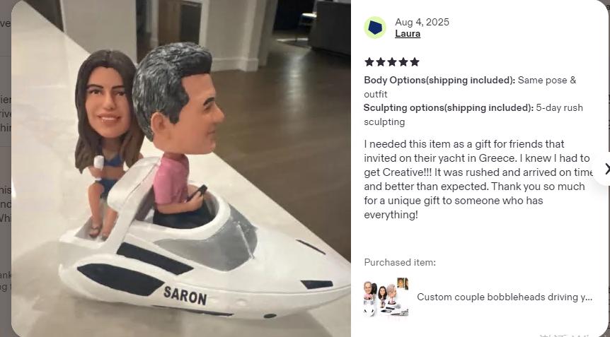 Custom Couple Bobbleheads, Personalized Wedding Cake Toppers, Custom Anniversary Romantic Keepsake, Home Decor for Couples