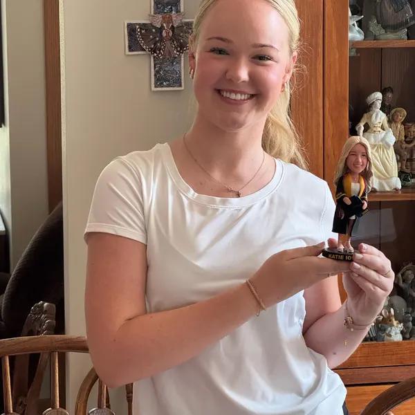 Custom Graduation Bobblehead, Class of 2026 Keepsake, Personalized Graduates figurine, College/PrimarySchool/Police Graduation gifts